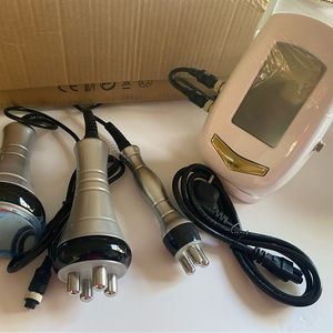 Radio Frequency and Galvanic, 3 in 1 multifunctional tool, for skin care.